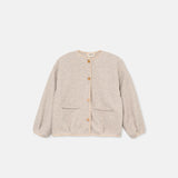 Beige Melange bamboo Jacket