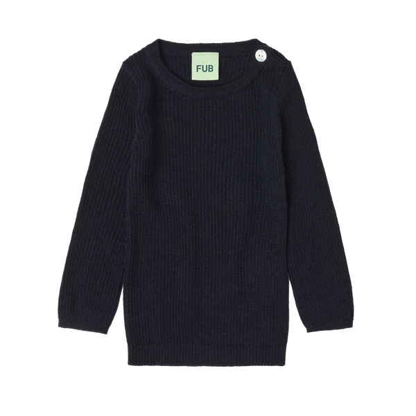 Navy Baby Rib Set