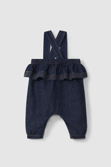 Natural Body W/Collar & Denim Dungaree