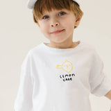 Lemon cake white tee