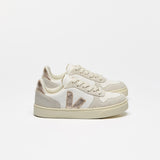 V-10 LEATHER WHITE PLATINE NATURAL