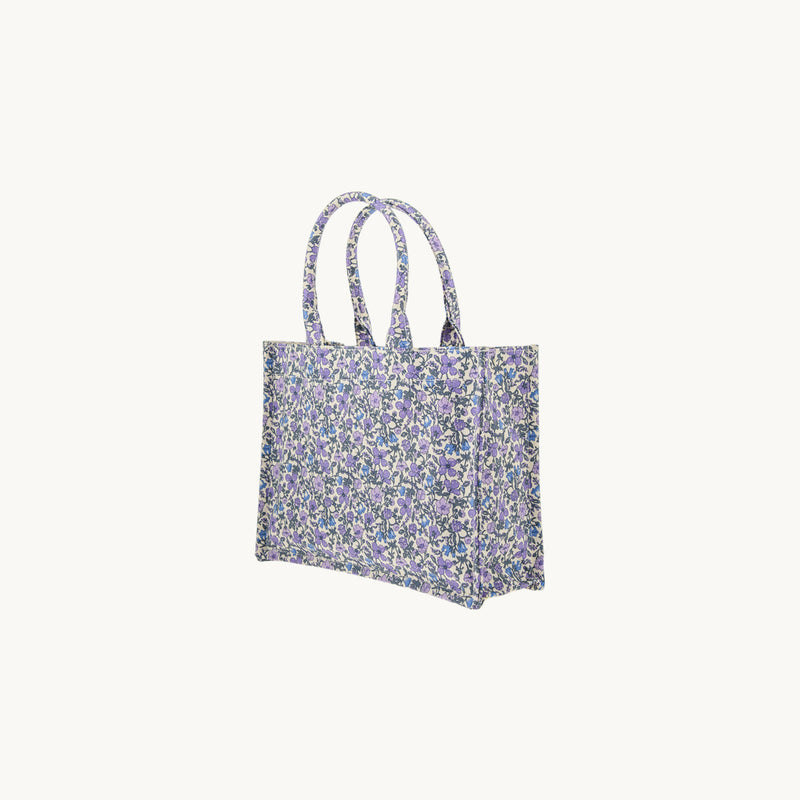 LIBERTY MEADOW LAVENDER MINI TOTE BAG