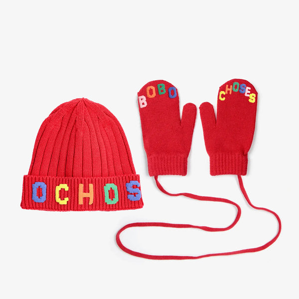 Baby Bobo Choses beanie & mittens