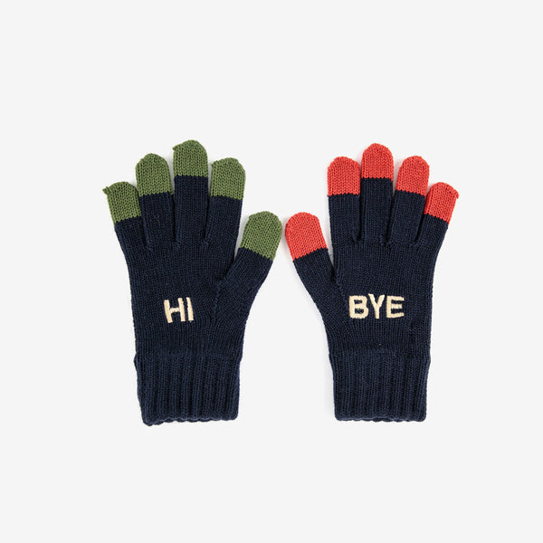 BC Colored Fingers knitted gloves
