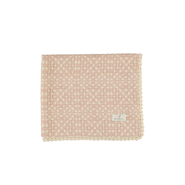 Faded Rose Crochet Blanket