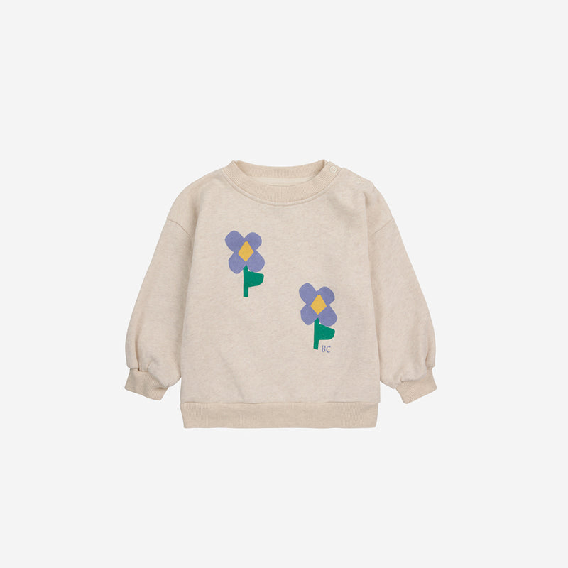 Baby Pansy Flower sweatshirt