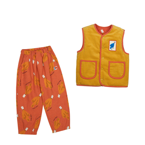 Brid Reversible Vest & Baggy Pants "Outfit Set"