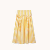Yellow Striped Skirt