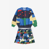 Paint Forest all over Jumper & Skirt