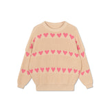 knit slouchy sweater | soft pink