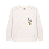 Love Block Sweatshirt & Denim Pants