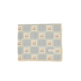 Blue Rocking Horse Blanket