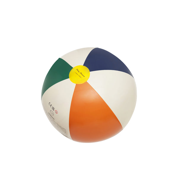 OTTO BEACH BALL - TANG / CAN BLUE /OX GREEN