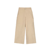 Beige Loose-Fit Pant