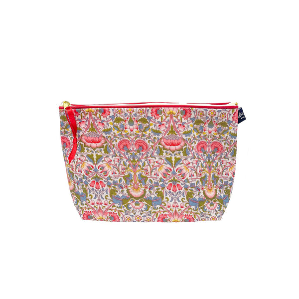 Matte Coated Wash Bag Lodden Wild Cherry