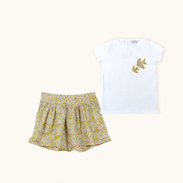 BIRD T-Shirt & BRIGITTE Shorts