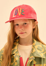 Red Love Rope Cap