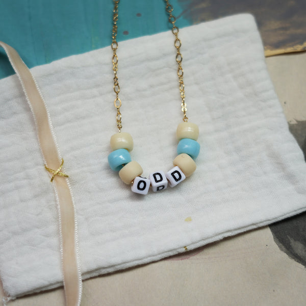 "ODD" chain Necklace