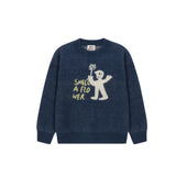 Flower Shaggy Sweater