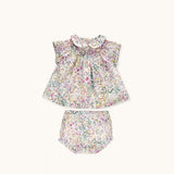 Felda Violette Blouse & Bloomer