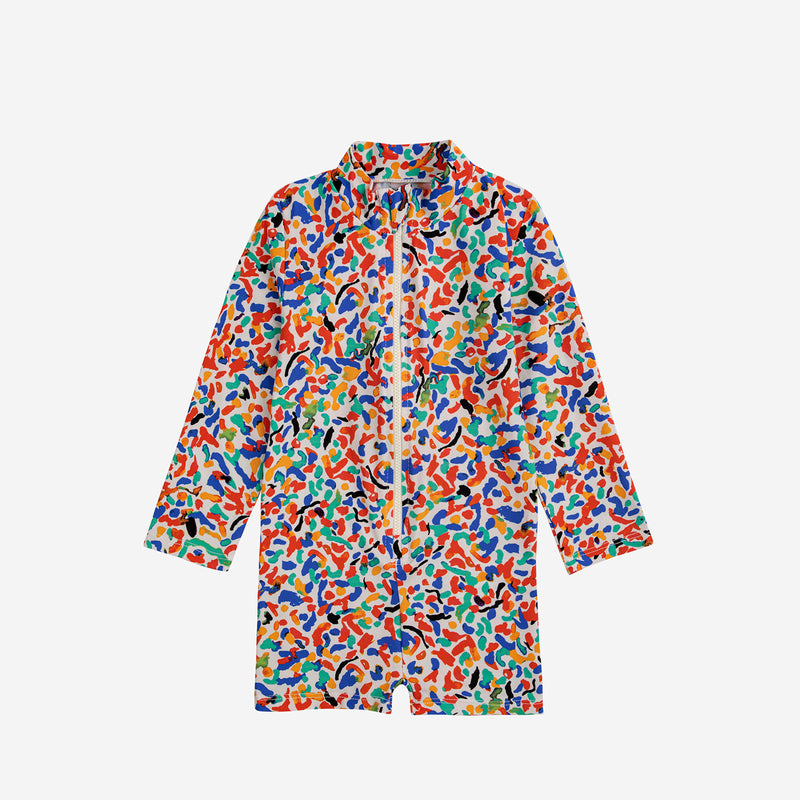 Baby Confetti all over swim overall