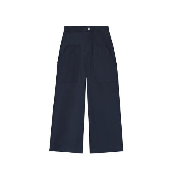Navy Loose-Fit Pant
