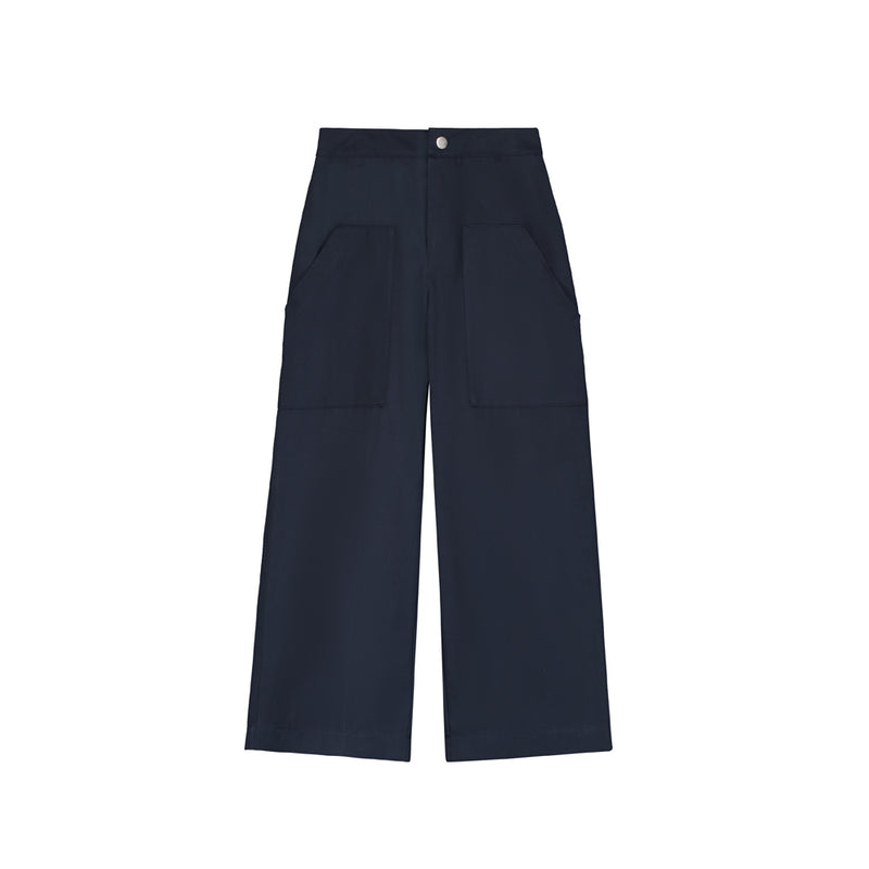 Navy Loose-Fit Pant