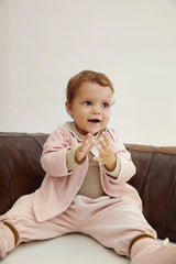 Faded Pink Baby Tracksuit