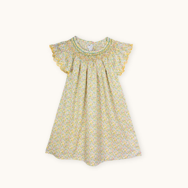 STELLA Dress in Liberty Betsy Ann Lemon