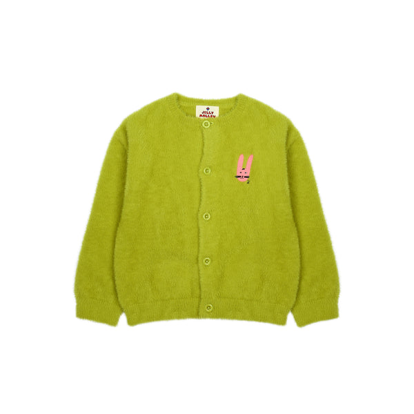 Lime Rabbit Cardigan