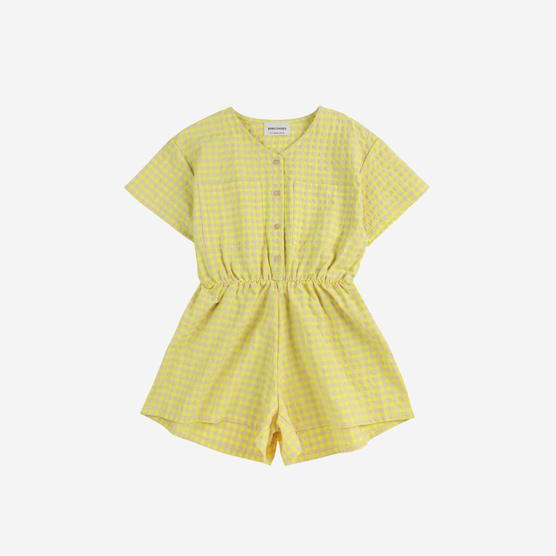 Vichy Woven Playsuit