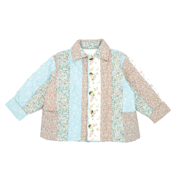 QUILTED CARDIGAN CHORE JACKET