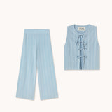 Tie Striped Vest & Pants