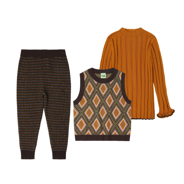 Mocca Melange 3 pcs Outfit Set