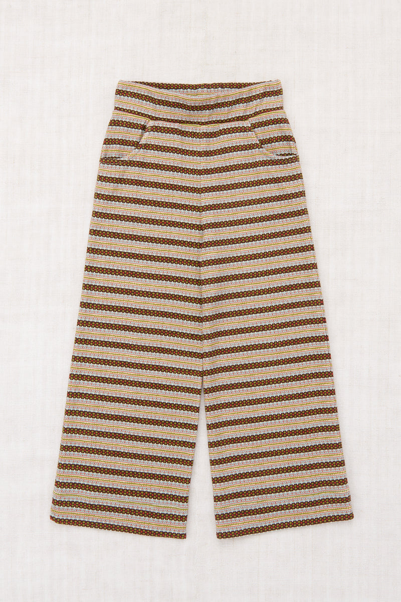 Striped Turtleneck & A-Pant