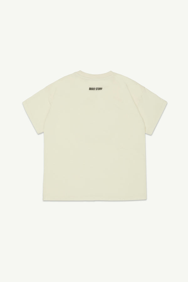 White Oversized Tee
