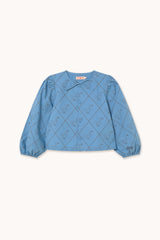 Geese Poplin Blouse & Skirt