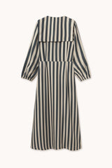 Striped Midi Dress