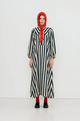 Striped Midi Dress