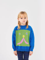 Funny Face jacquard jumper