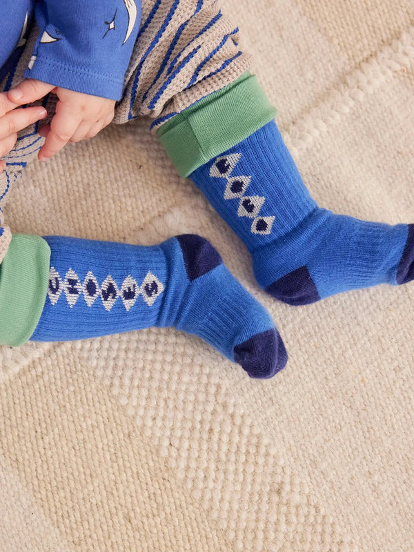 Baby Bobo Diamonds long socks