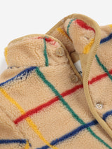 Stripe color sheepskin jacket - Baby