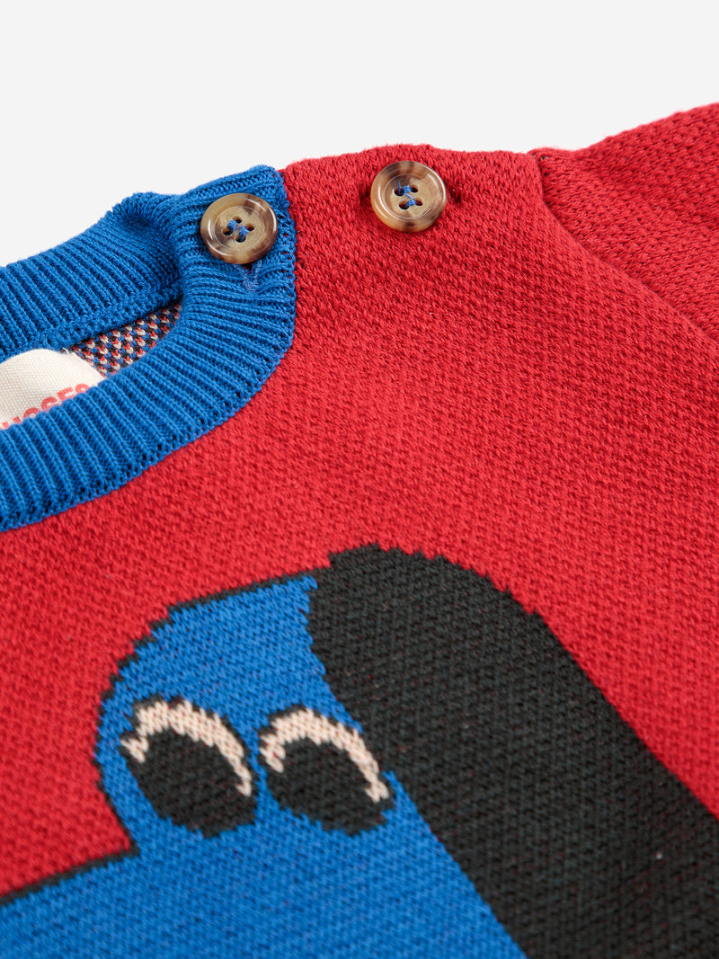 Doggy Mate Jumper & Color Block Pants - baby