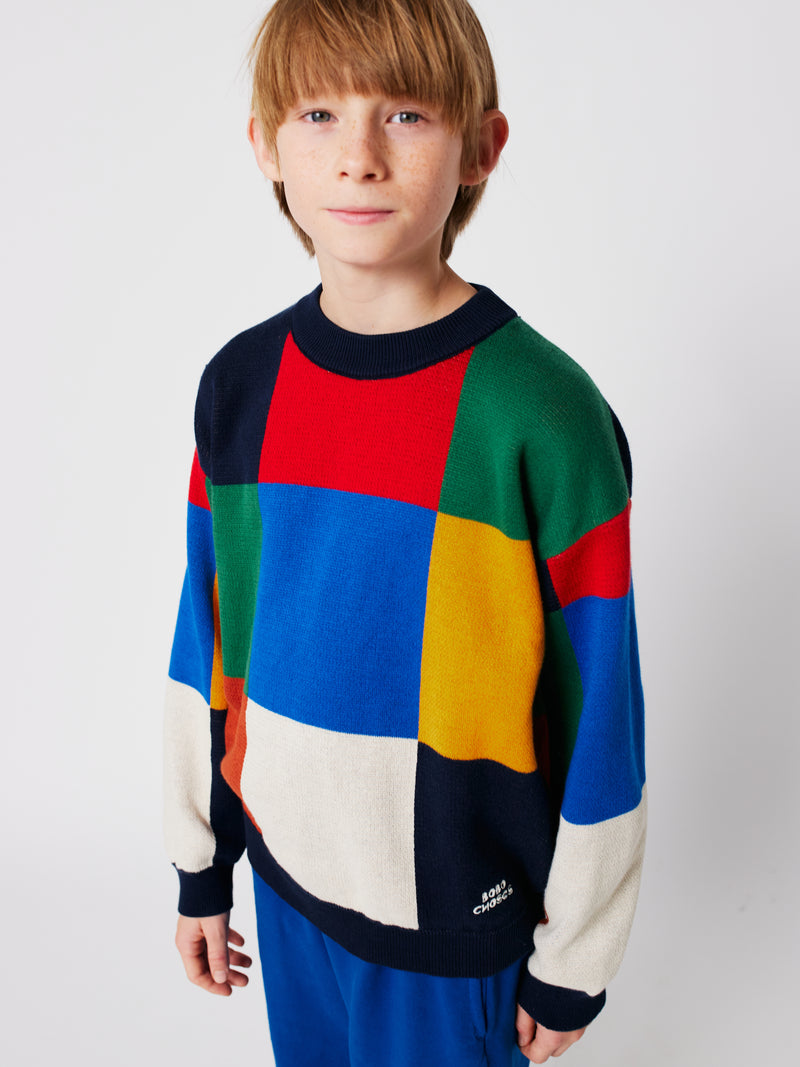 Multicolor Tiles jumper