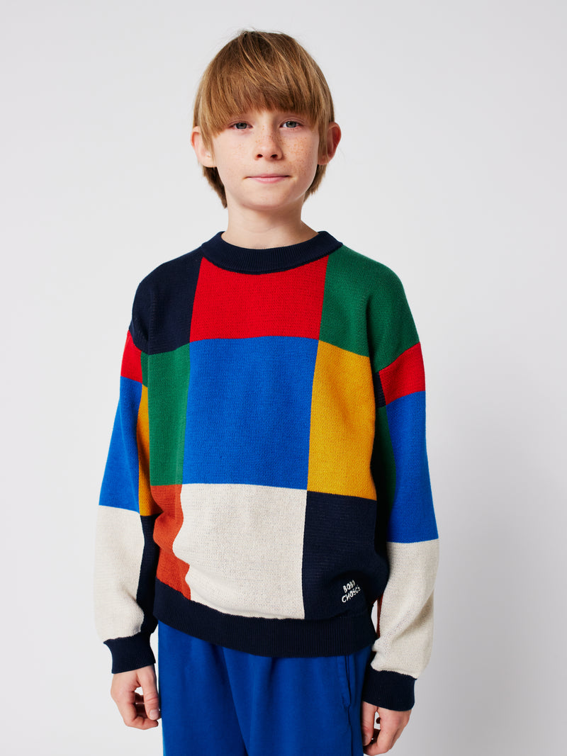Multicolor Tiles jumper