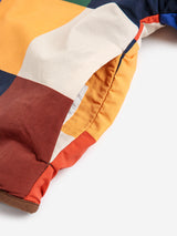Multicolor Tiles Reversible Sheepskin Jacket