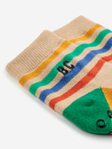 Stripes anti-slip socks- baby