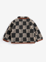 Baby Moiré all over Sheepskin Jacket