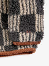 Baby Moiré all over Sheepskin Jacket