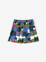 Paint Forest all over Jumper & Skirt